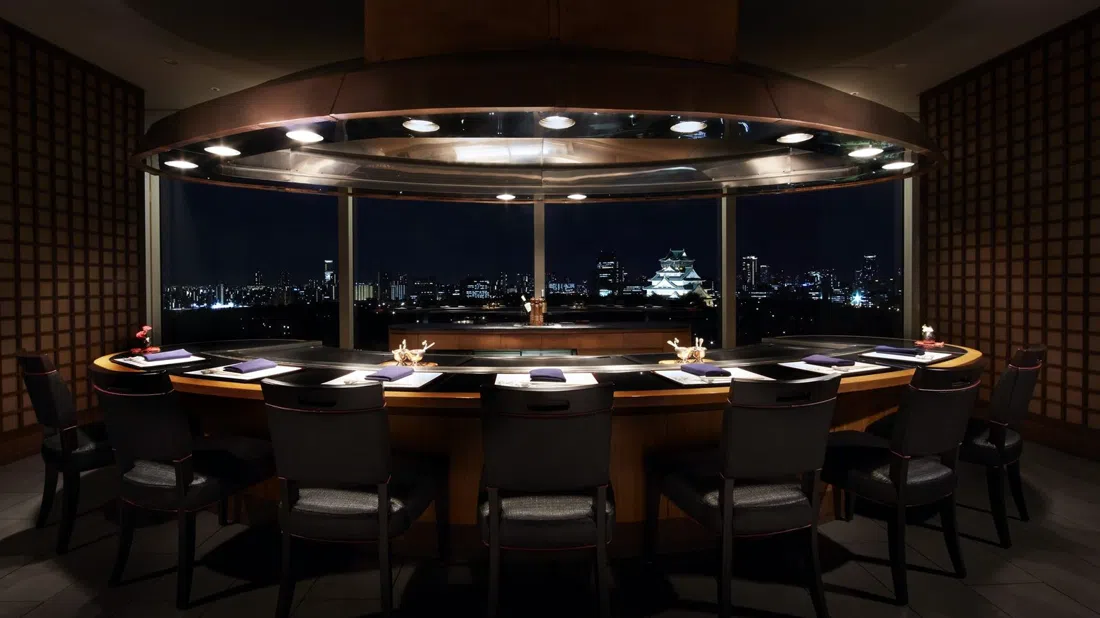 Teppanyaki Keyaki (Hotel New Otani Osaka), Osaka